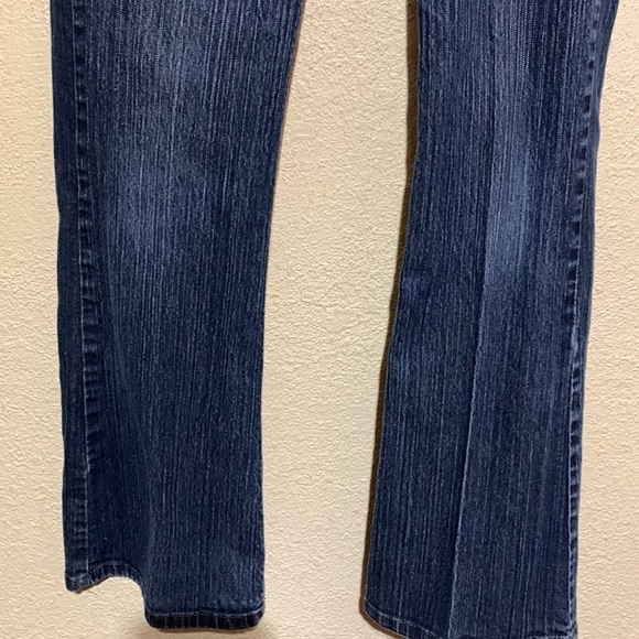 Bandolino Blue Denim Jeans Pants Size 6 Flap Pockets 🌀 - Picture 2 of 16